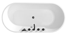 Load image into Gallery viewer, WB-8032 soaking bathtub, free standing bathtub, acrylic bathtub
