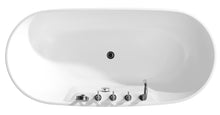 Load image into Gallery viewer, WB-8033 soaking bathtub, free standing bathtub, acrylic bathtub
