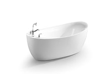 Load image into Gallery viewer, WB-8034  soaking bathtub, free standing bathtub, acrylic bathtub
