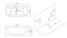 Load image into Gallery viewer, WB-8015 massage bathtub
