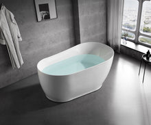 Load image into Gallery viewer, WB-8042 bathtubs, soaking bathtub, free standing bathtub, acrylic bathtub
